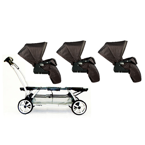 triplet pram uk